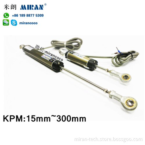 Miran KPM 15mm to 300mm Linear Position Travel Sensor with Rod End Joint